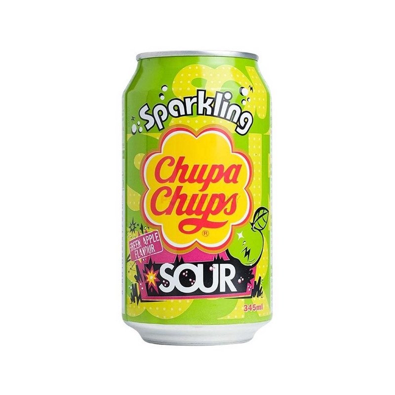 CHUPA CHUPS SPARKLING GREEN APPLE SOUR