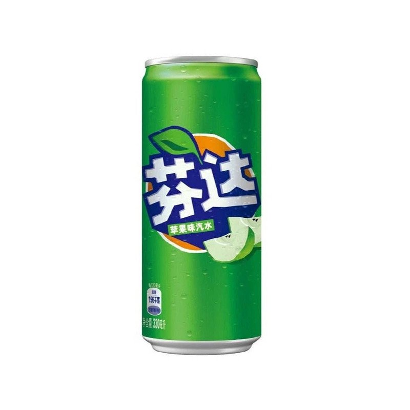 FANTA GREEN APPLE CHINA