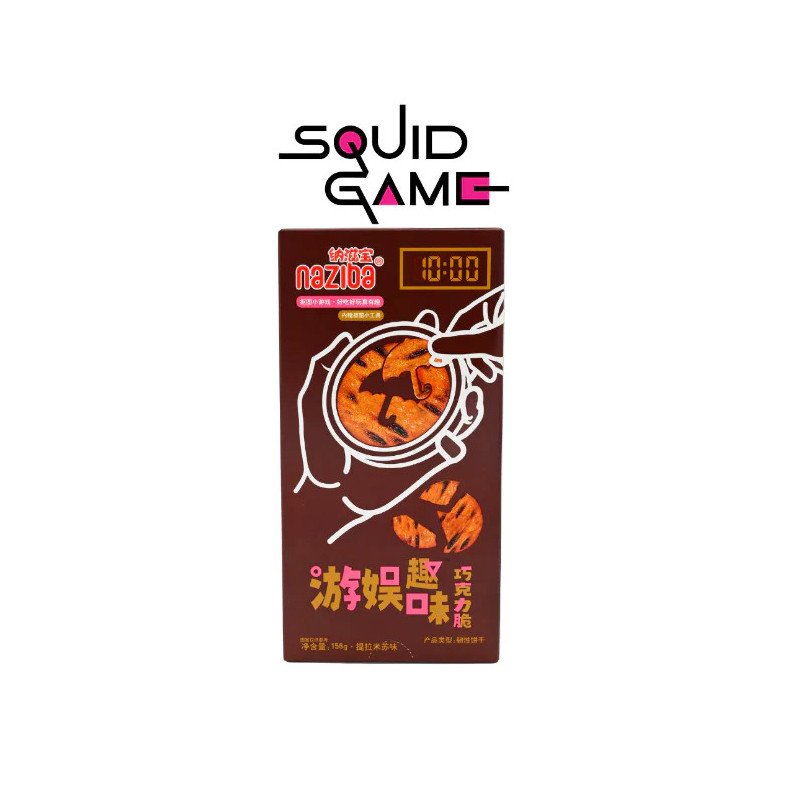 DALGONA CHOCOLATE COOKIE SQUID GAME