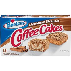 HOSTESS COFFEE CAKE CINNAMON STREUSEL