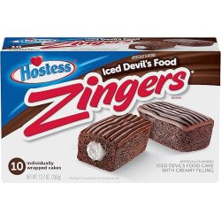 HOSTESS ZINGERS CHOCOLAT