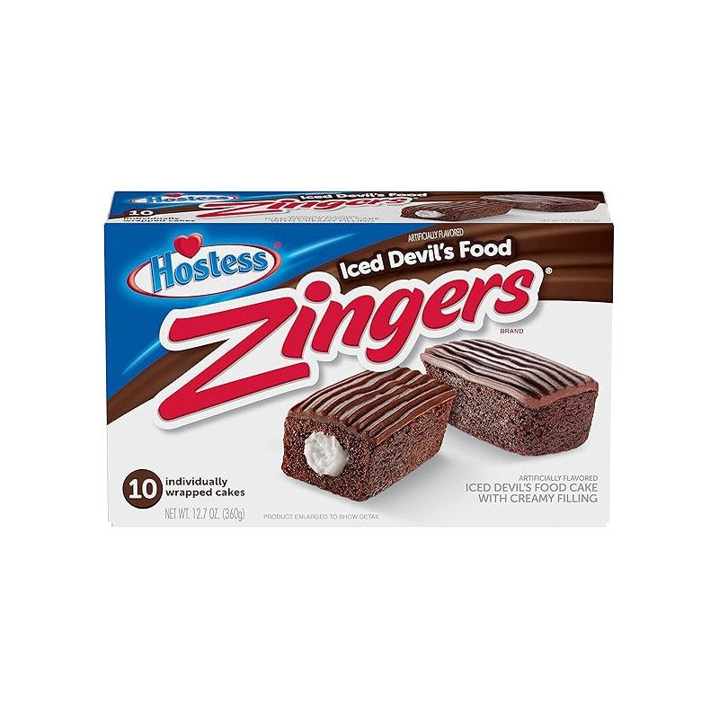 HOSTESS ZINGERS CHOCOLAT