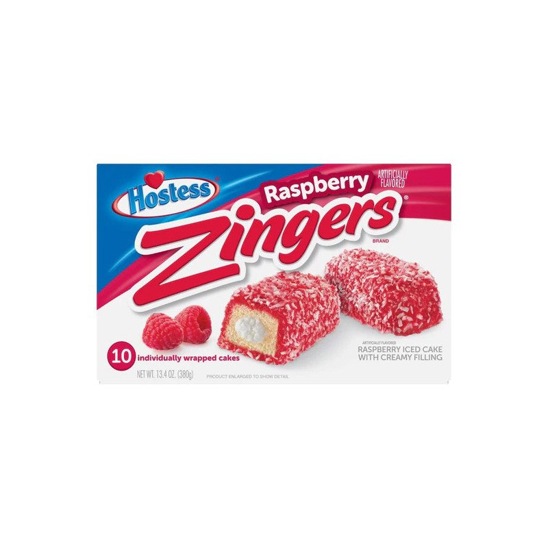 HOSTESS ZINGERS RASPBERRY