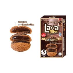 LAVA BITES COOKIES DOUBLE CHOCO