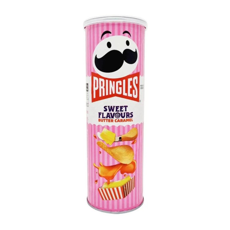 PRINGLES BUTTER CARAMEL SWEET FLAVOUR