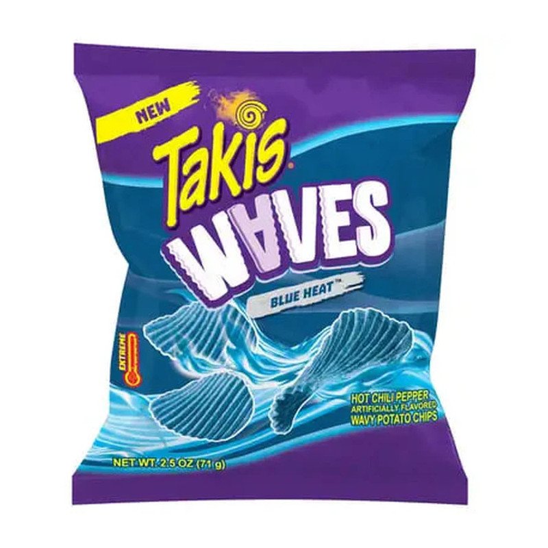 TAKIS WAVES BLUE HEAT