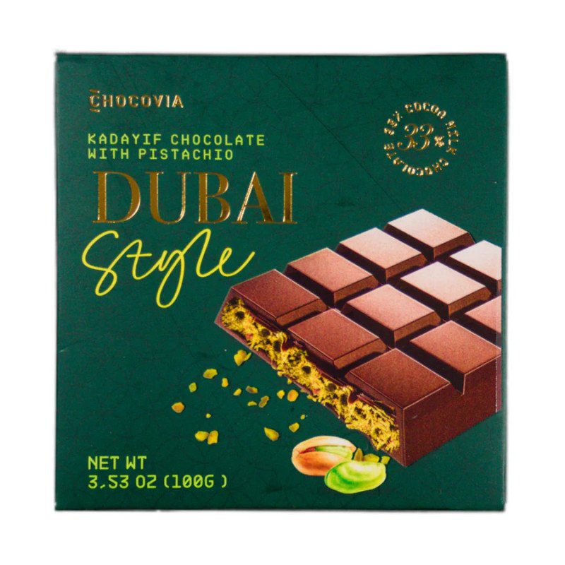 DUBAI CHOCOLATE KADAYIF WITH PISTACHIO 100G