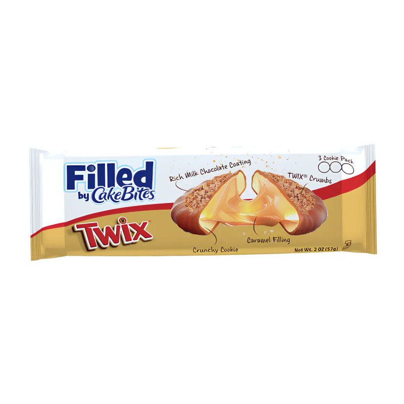 FILLED BY CAKE BITES TWIX