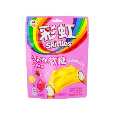 SKITTLES FUDGE LACTIC ACID FRUIT