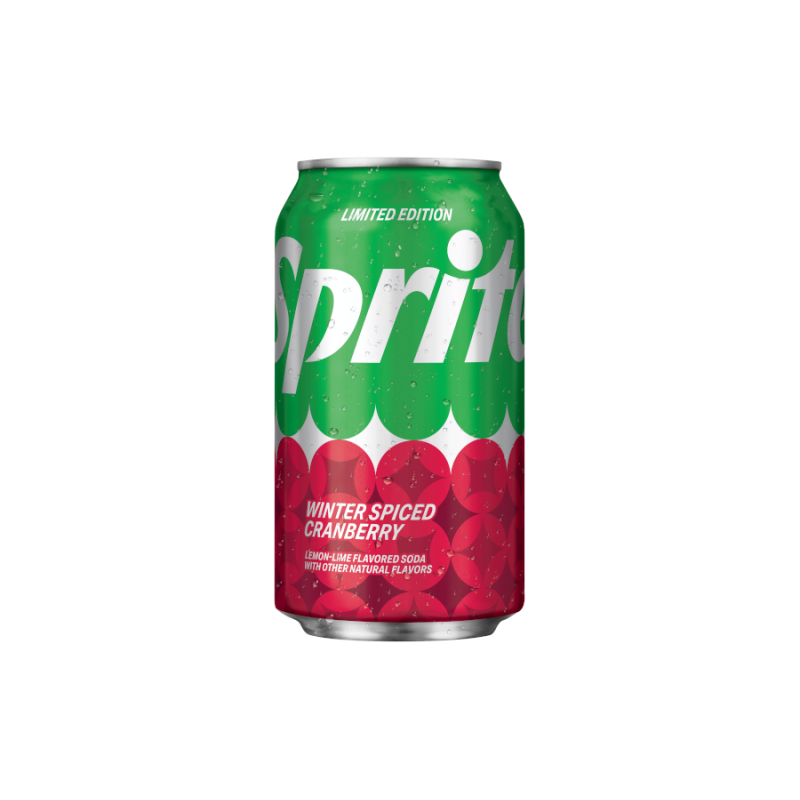 SPRITE WINTER EDITION SPICED CRANBERRY