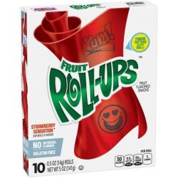 FRUIT ROLL-UPS STRAWBERRY SENSATION