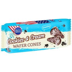 AMERICAN BAKERY CONES COOKIES & CREAM