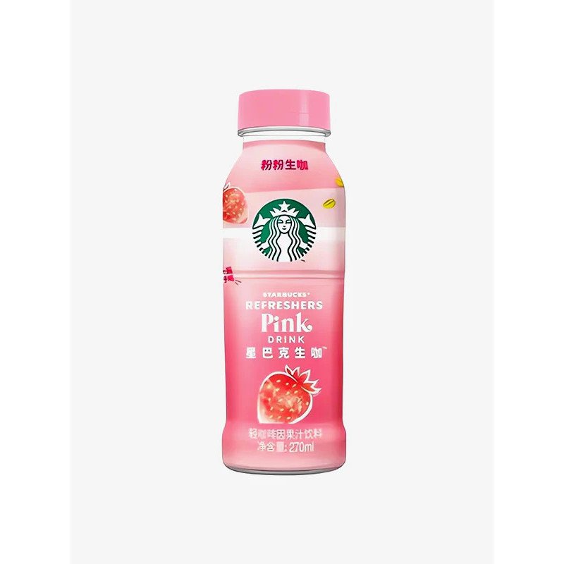 STARBUCKS REFRESHER PINK DRINK STRAWBERRY