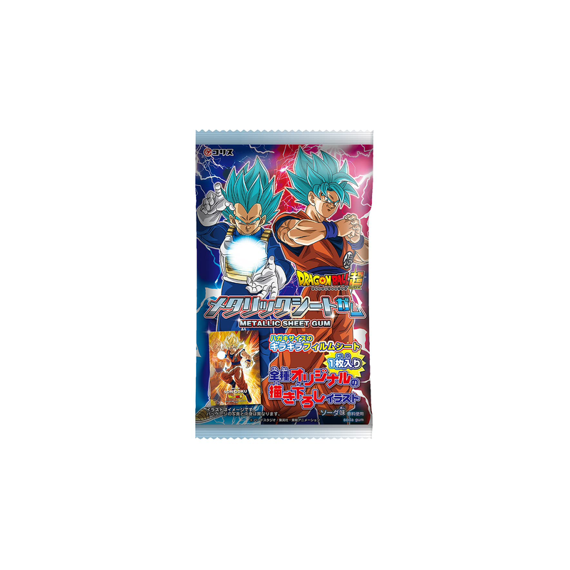 DRAGON BALL Z SHEET GUM + CARD