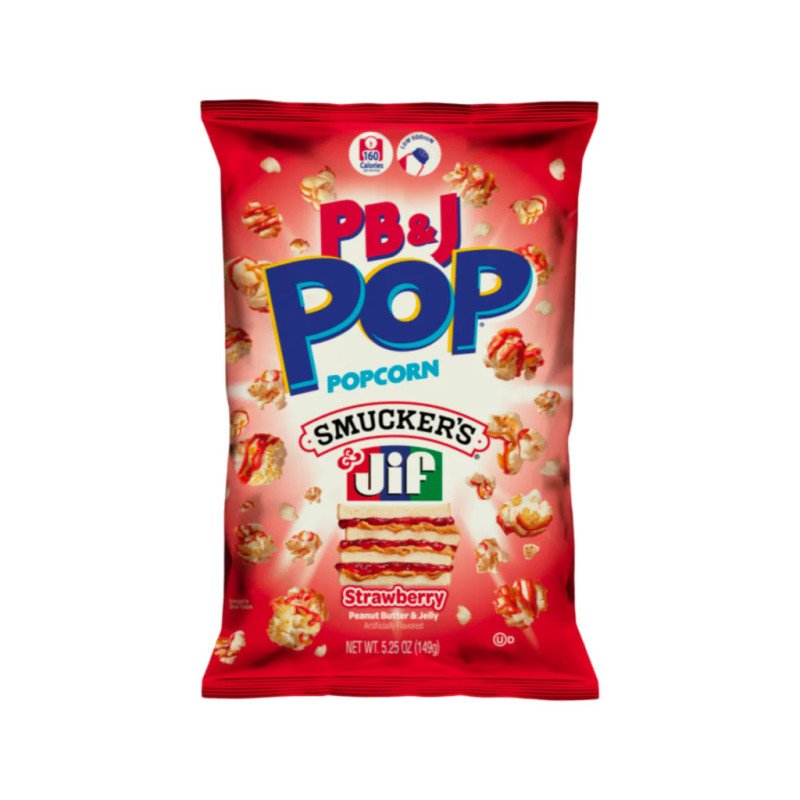 CANDY POP PEANUT BUTTER & JELLY STRAWBERRY