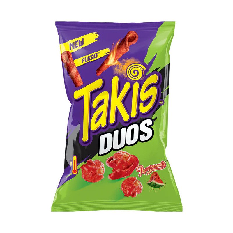 TAKIS FUEGO POPCORNOPOLIS DUO