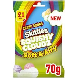 SKITTLES SQUISHY CLOUDZ SOUR