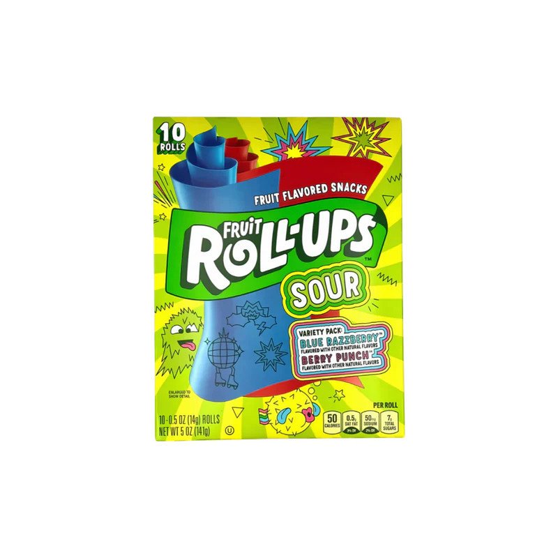 FRUIT ROLL-UPS SOUR
