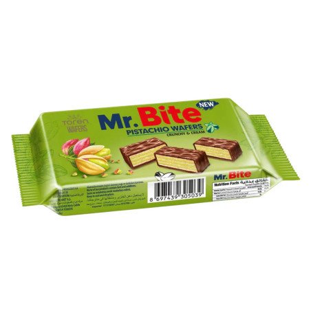 MR BITE PISTACHIO WAFERS